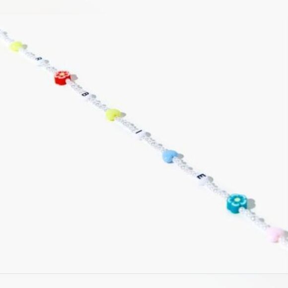 NWT Forever 21 Beaded Barbie Belly Chain (S/M) - Picture 2 of 5